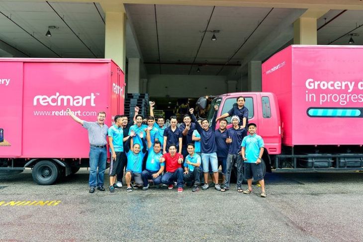 redmart delivery team