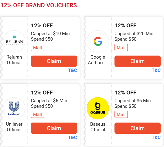 Shopee seller vouchers