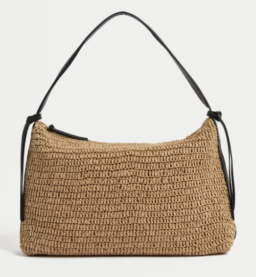 M&S Straw Bag