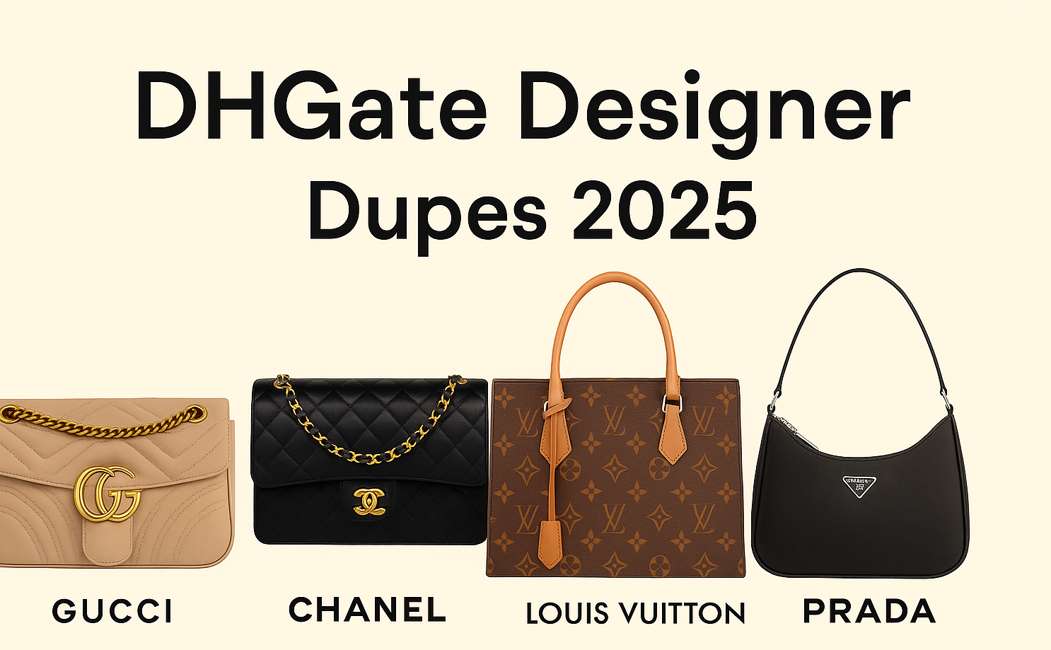 DHGate designer dupes