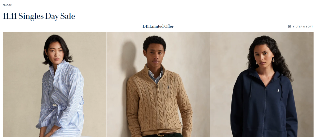 11 11 Singles' Day Sale